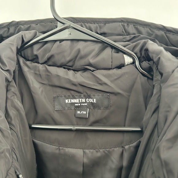 Kenneth Cole Women's Long Puffer Jacket - Picture 4 of 5